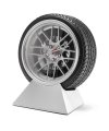 Desk clock in wheel shape Desk clock in wheel shape