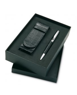 Ball pen and PU pen pouch Ball pen and PU pen pouch