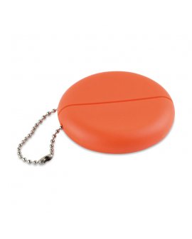 Coin purse in PVC with chain